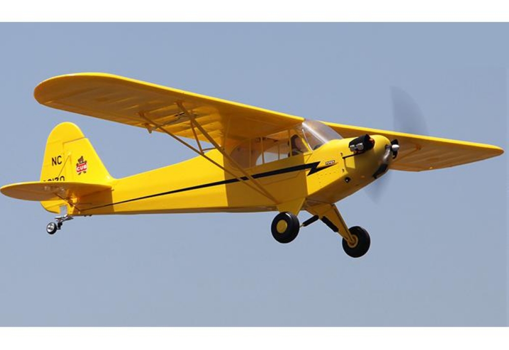 Самолет - Piper Cub J3 1030мм RTF (акк. 1300мАч, ЗУ)