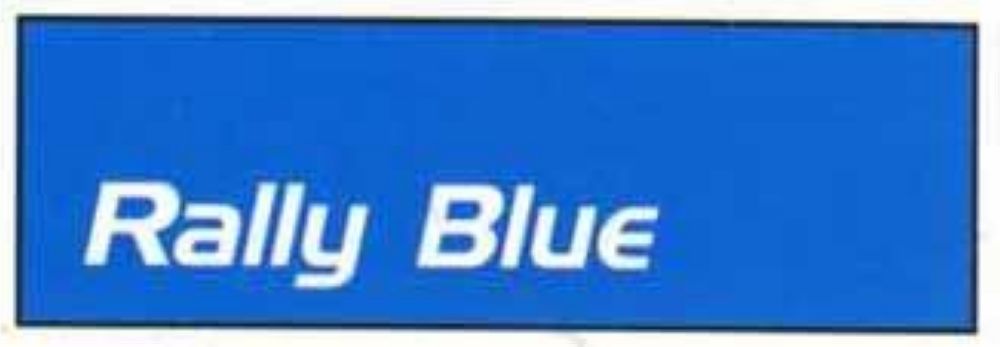Краска по лексану RALLY BLUE (150мл) SPRAY