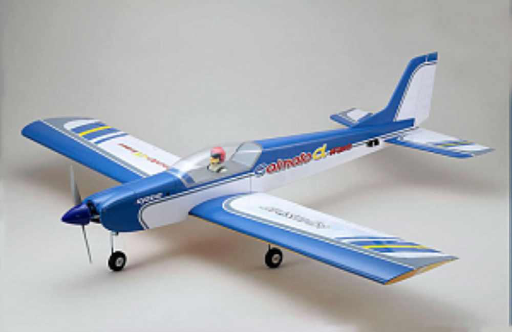 Радиоуправляемый самолет  Kyosho Calmato Alpha 60 Sports (синий) ARF
